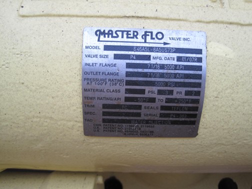 Equipment Hound. Equipment marketplace. Master Flo Hydraulic Actuated ...